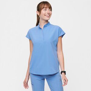 FIGS Ceil Blue Rafaela Oversized Scrub Top